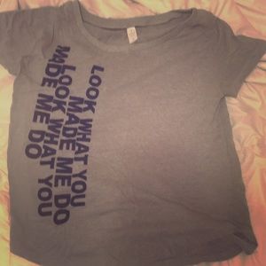 Taylor Swift Reputation Tour Shirt